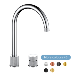 FINIRE KNURLED TWO HOLE TAP