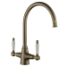 Rodez Classic Single Tap Aged Brass