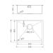 HEXUNO10 500U technical drawing