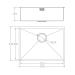 Zenuno10 550U Slim Bridge technical drawing