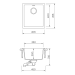 Kaia N-100S technical drawing